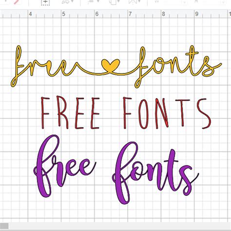 Download Free Fonts For Cricut Virtualjord
