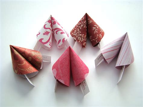 Love Themed Origami Fortune Cookies Set Of 10 On Storenvy