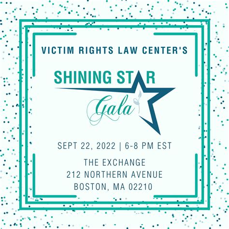 2022 Shining Star Gala Victim Rights Law Center