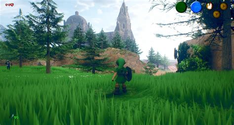 Ocarina Of Time Unreal Engine 52 Remake Continues To Look Gorgeous In