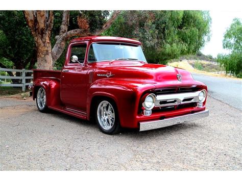 Candy Red 1956 Ford F100 For Sale Located In Orange California