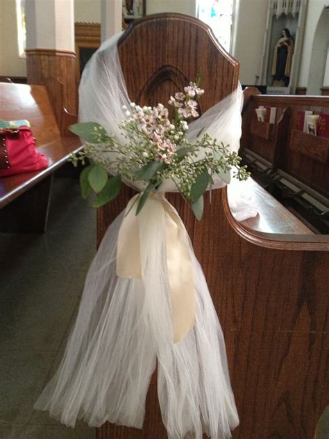 We've got eleven right here. bows for church pews wedding how to make - Google Search ...