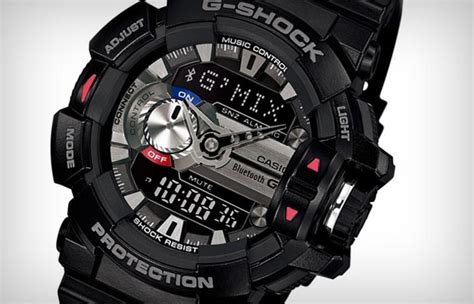 The inability to reconnect automatically to your phone is a flaw in design, and unless you store all your tracks on your device, you lose most of the only bluetooth features on offer. G-SHOCK G'MIX GBA-400 SMARTWATCH