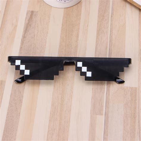 Cool 3 Bit Mlg Pixelated Sunglasses Deal With It Glasses Mosaic Pixel Sunglasses Buy At A Low