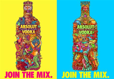 Absolut Vodka Join The Mix On Behance