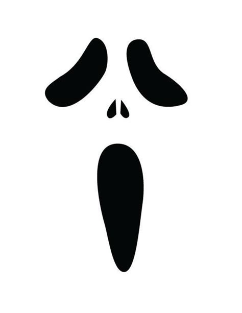 Free Ghost Face Printables

