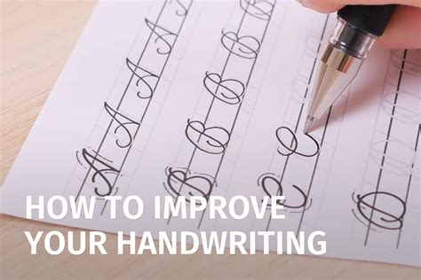 How To Improve Your Handwriting