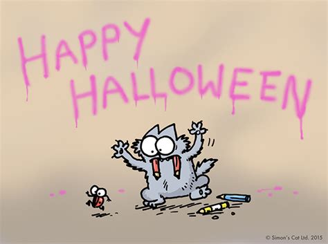 Happy Halloween Simons Cat