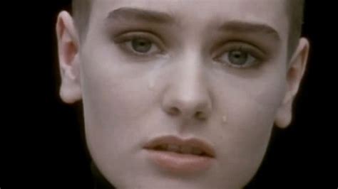 tragic reason why sinead o connor cried in iconic nothing compares 2 u music video mirror online