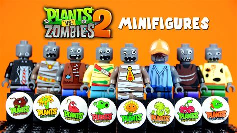 Plants Vs Zombies Garden Warfare Figures Special Lego Themes 713