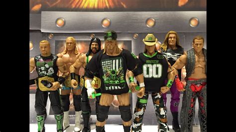 Wwe Dx Shawn Michaels And Triple H Mattel Elite Series 7 D Generation X Wrestling Figure Review