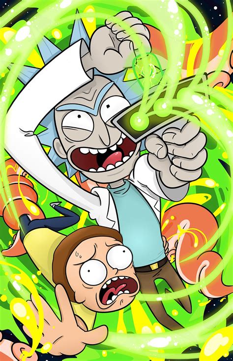 Rick And Morty Es Una Serie Animada Para Adultos En El Cual Un