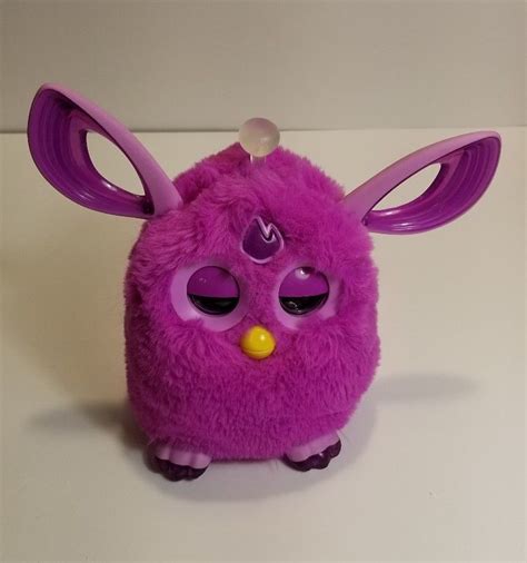 Euc Furby Purple Connect Battery Operated Plush Toy Tested Working