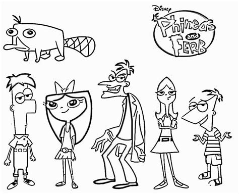 Here you will find coloring pages with felicity fox and flick, danessa deer and sprint, sage skunk and caper, patter peacock and flap, bree bunny and twist. Disney Channel Coloring Pages | Phineas y ferb, Páginas ...
