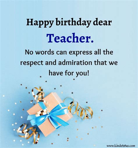 150 Happy Birthday Wishes For Teacher