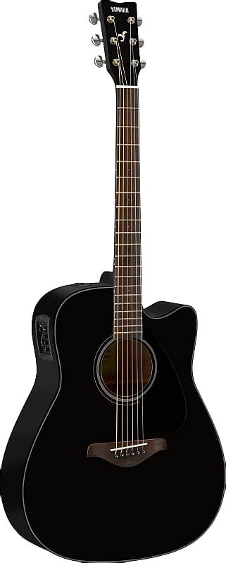 Yamaha Fgx800c Acoustic Electric Guitar Fgx800c Bl Black Reverb