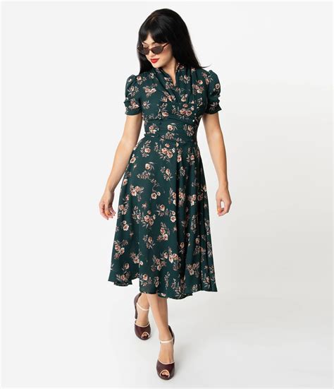 1940s Dresses 40s Dress Swing Dress Vintage Dresses Online