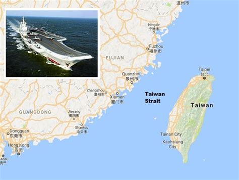 Chinas Aircraft Carrier Enters Taiwan Strait — Defense Ministry