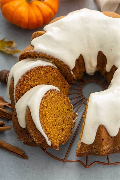 pumpkin bundt cake with cream cheese frosting my baking addiction