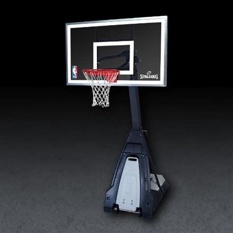 Cheap Spalding The Beast Portable Basketball Hoop 60 Glass