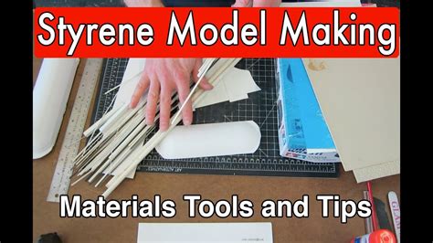 Styrene Tutorial Guide Basic Intro Plastic Model Making Modeling Tips