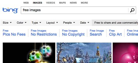 Hands On With Bings Licensed Image Search Plagiarism Today