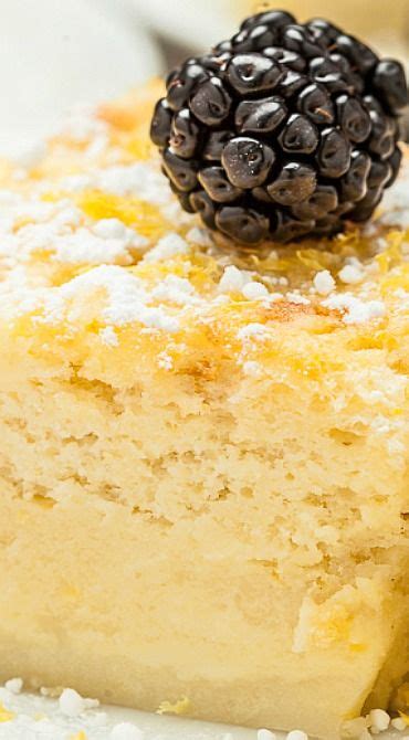 Magic Lemon Custard Cake Recipe Lemon Recipes Dessert Ingredients Best Cake Recipes