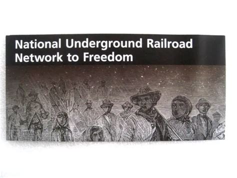 National Park Service Underground Railroad Network Freedom Brochure Map