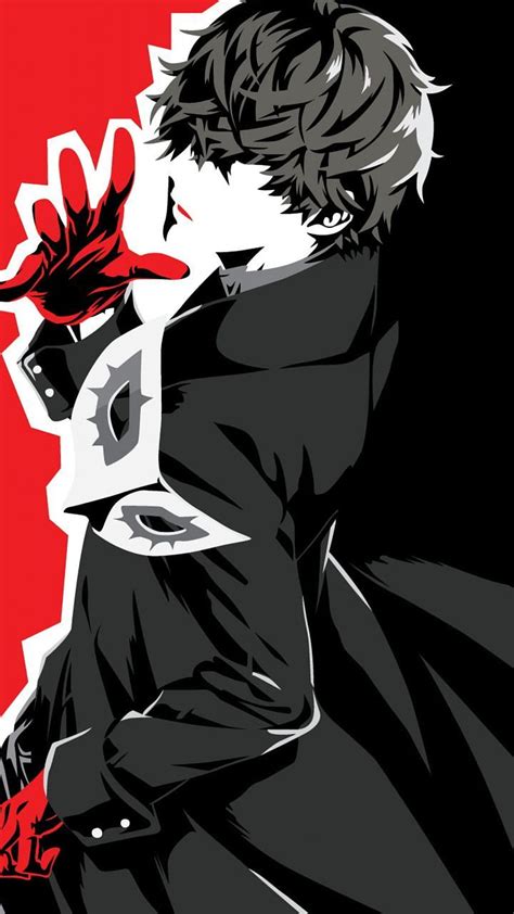 Akira Kurusu Protagonist Persona 5 Video Game Anime 720x1280