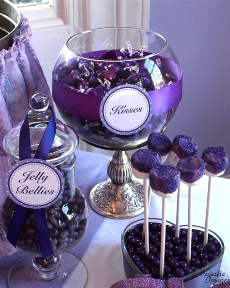 Everything Purple Baby Shower Party Ideas Photo 2 Of 12 Catch My Party