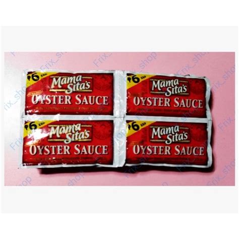 Mama Sitas Oyster Sauce 30g X 6s Shopee Philippines