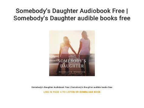 Somebodys Daughter Audiobook Free Somebodys Daughter Audible Book