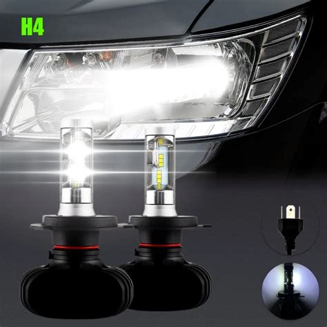 2pcs Super Bright H4 Led Bulb Fog Light Auto Car Headlight S1 N1 50w