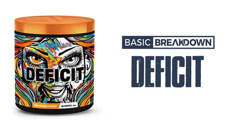 Faction Labs Deficit Fat Burner Supplement Review Basic Breakdown