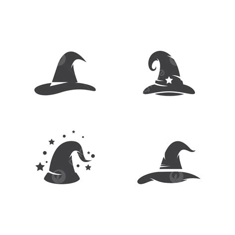 Wizard Cap Icon Sorcery Magical Creepy Vector Sorcery Magical Creepy