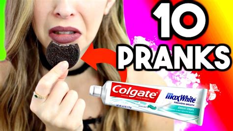 So, here are all the april fool pranks for boyfriend that you need to try on your guy. 10 EASY PRANKS TO PULL ON FRIENDS + FAMILY! - YouTube