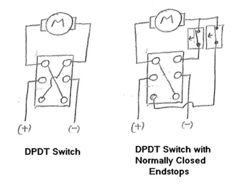 Double Throw Double Pole Switch Diagram