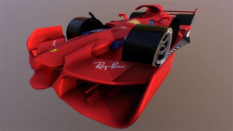 Ferrari F1 Concept Car 3d Model By Sambhaji Gaikwad