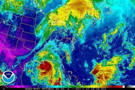 A Weakening Nate Brings Burst Of Flooding Power Outages Tsunami