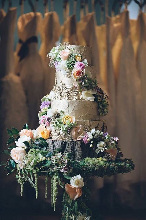 Wedding Cakes Fit For A Fairy Tale Enchanted Forest Chwv