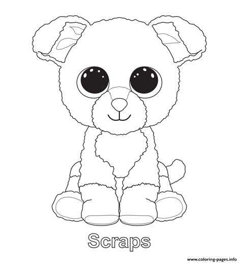 Beanie Boo Coloring Pages Only At Free Printable