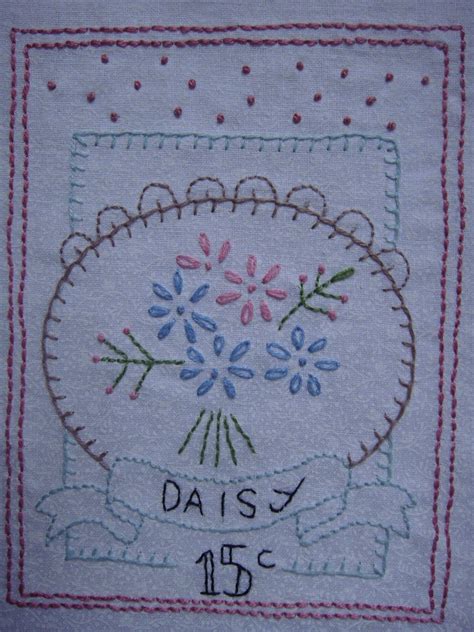 Patchwork Allsorts Gosc 2013 2014 Simple Embroidery Hand