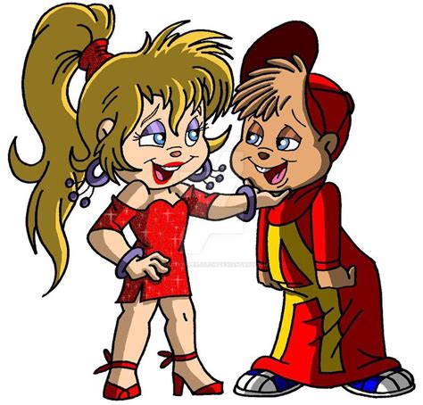 Alvin And Brittany In Love By Peacekeeperj3low On Deviantart In 2023