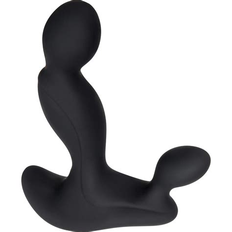 Adams Vibrating Triple Probe Prostate Massager Black Sex Toys