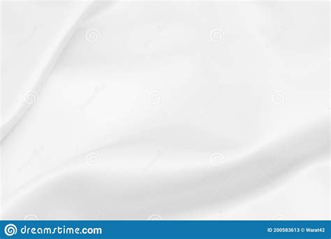 White Satin Fabric Texture Soft Blur Background Stock Image Image Of