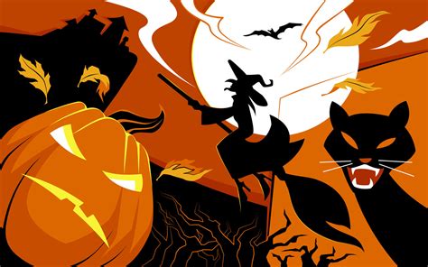 45 Scary Halloween 2012 Hd Wallpapers Pumpkins Witches