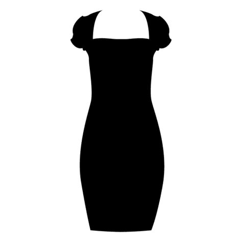 Black Ladies Dress Png And Svg Design For T Shirts