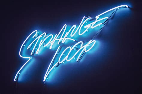 Neon Sign Lettering On Behance Neon Signs Neon Neon Quotes