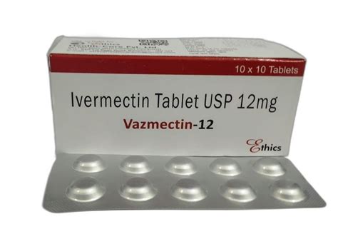 Ivermectin 12mg Tablets At Rs 2990box Ivermectin In Surat Id