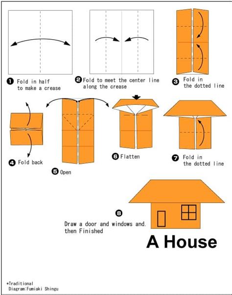 It�s easy in that you�ll realize when mail is. How to make Origami House | STEM Little Explorers